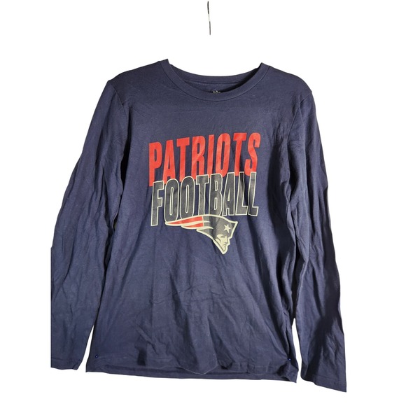 NFL Other - New England Patriots Football Long Sleeve T-Shirt Kids Youth Size L 14 16 NFL